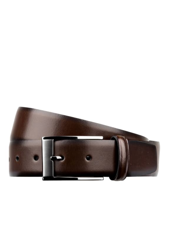 SCHUCHARD & FRIESE Ledergürtel DUNKELBRAUN