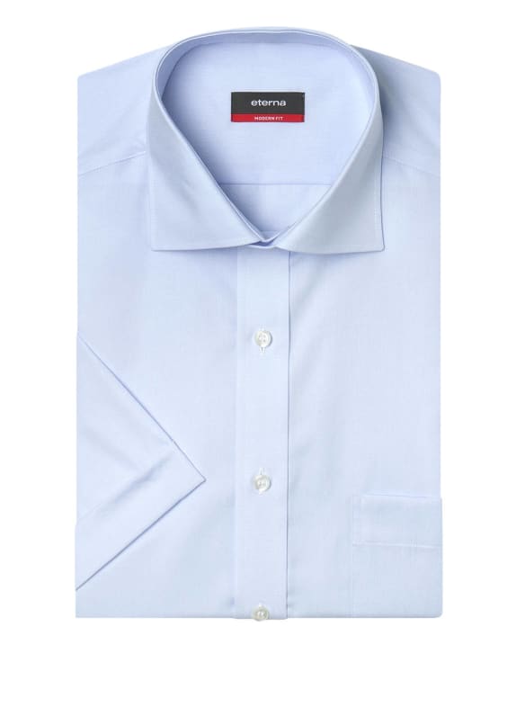 ETERNA Halbarm-Hemd Modern Fit HELLBLAU