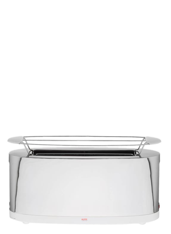 ALESSI Toaster SG68 WEISS/ SILBER