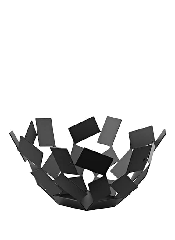 ALESSI Obstschale LA STANZA DELLO SCIROCCO SCHWARZ