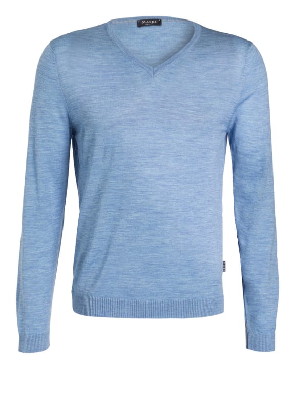 MAERZ MUENCHEN Pullover HELLBLAU MELIERT