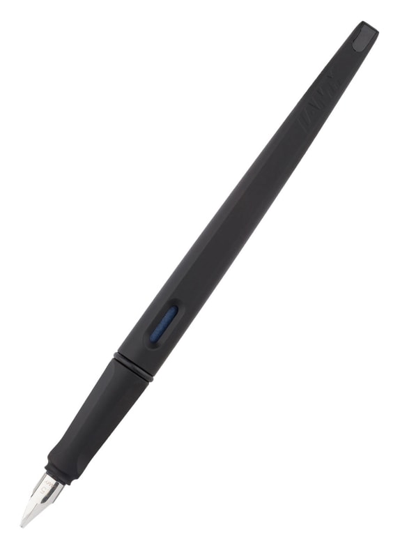 LAMY Füllfederhalter JOY SCHWARZ / SILBER