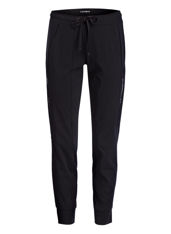 CAMBIO Hose JORDAN im Jogging-Stil SCHWARZ
