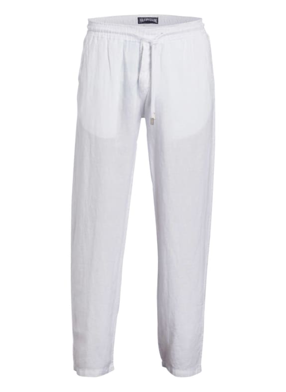 VILEBREQUIN Linen trousers PACHA WHITE