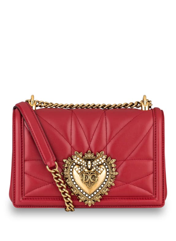 DOLCE & GABBANA Umhängetasche DEVOTION SMALL  ROSSO