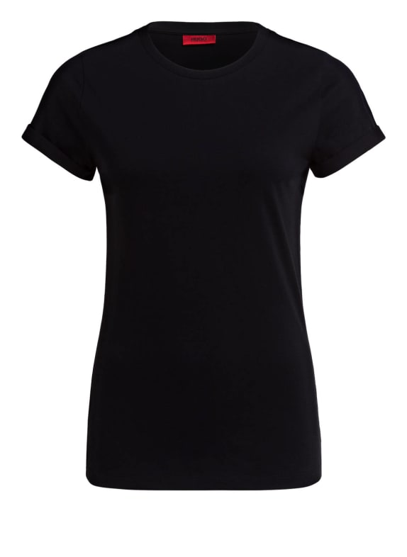 HUGO T-Shirt THE PLAIN SCHWARZ