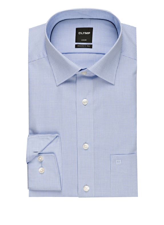 OLYMP Hemd Luxor modern fit HELLBLAU