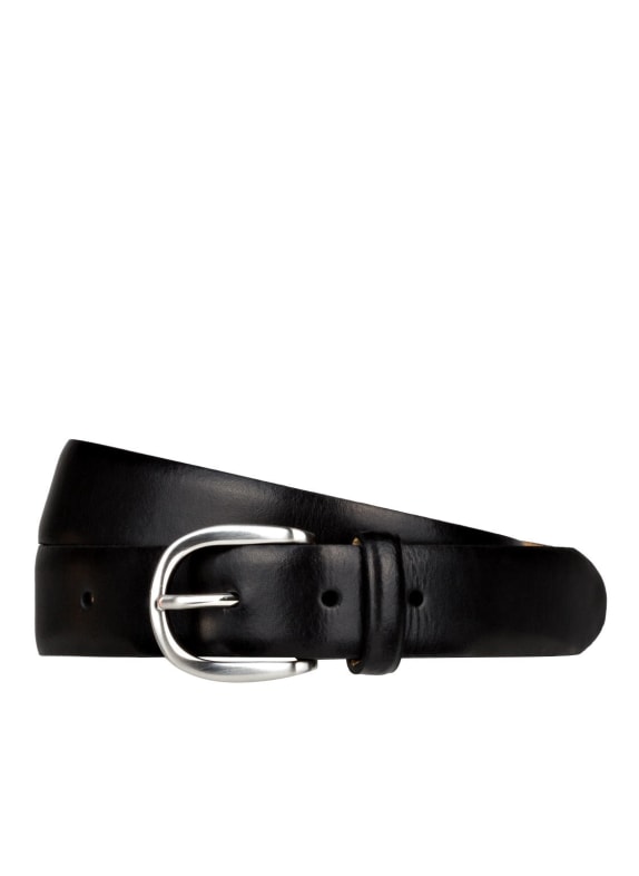 SCHUCHARD & FRIESE Leather belt BLACK