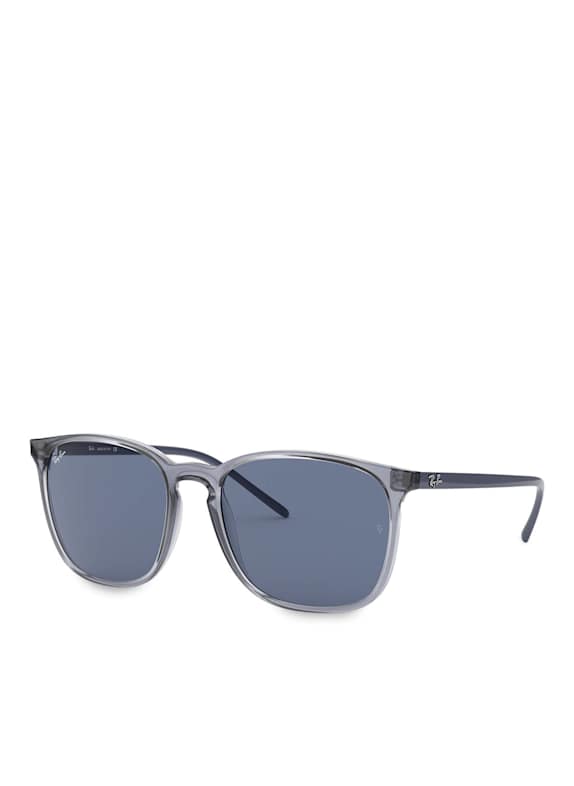 Ray-Ban Sonnenbrille RB4387 HIGHSTREET 639980 - BLAU/ BLAU