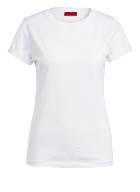 HUGO T-Shirt THE PLAIN WEISS