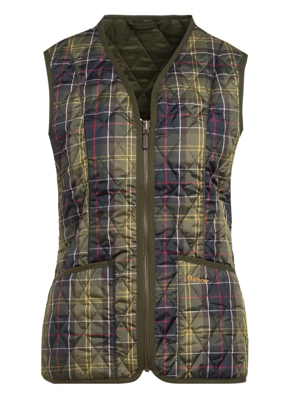 Barbour Steppweste BETTY KHAKI/ OLIV/ GELB