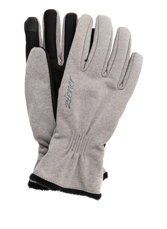 ziener Gloves IBRANA TOUCH GRAY MÉLANGE