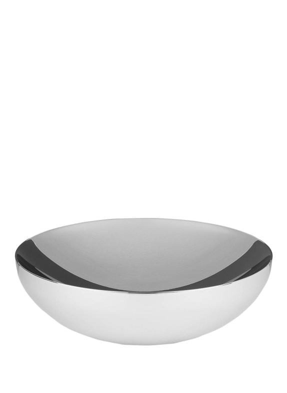 ALESSI Schale DOUBLE SILBER