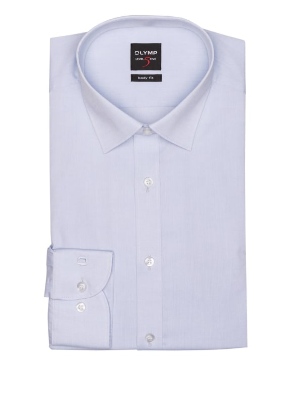 OLYMP Hemd Level Five body fit HELLBLAU