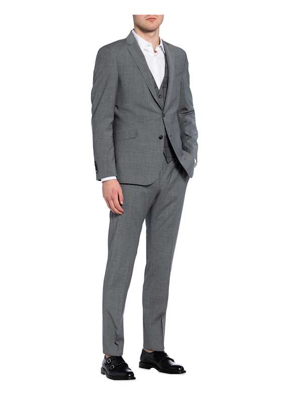 STRELLSON Anzughose MERCER Slim Fit 035 MEDIUM GREY 035