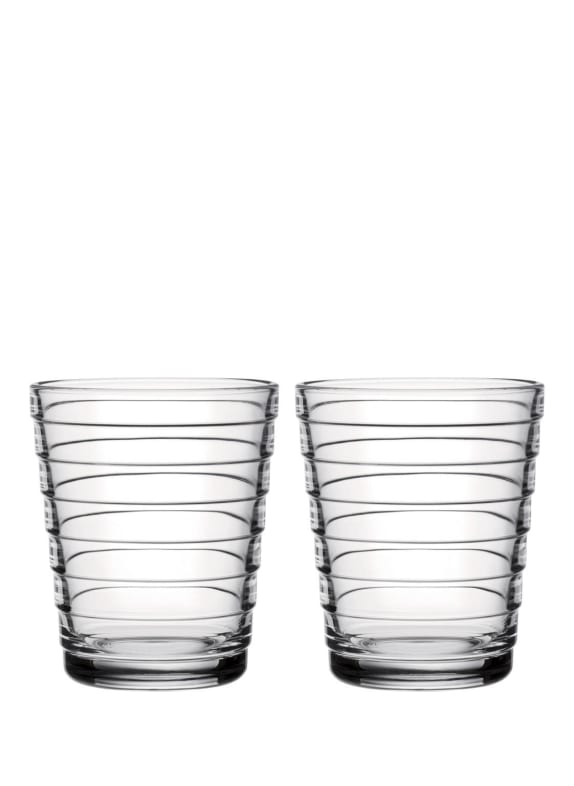iittala Set of 2 drinking glasses AINO AALTO TRANSPARENT