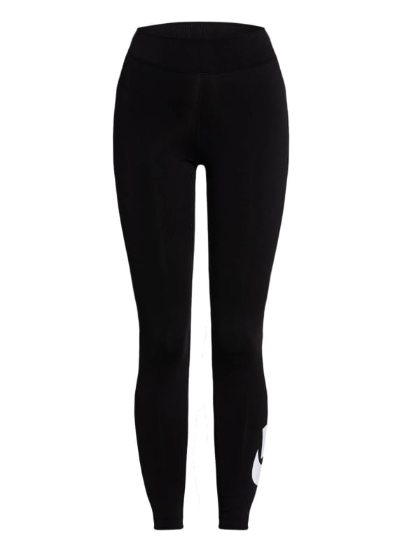 Nike Legginsy 7/8 LEG-A-SEE CZARNY / BIAŁY