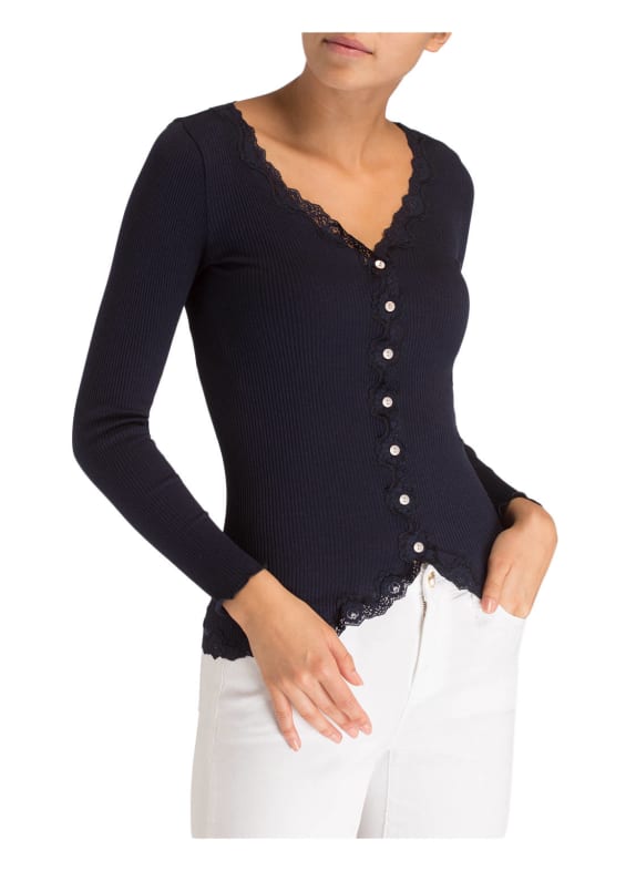rosemunde Strickjacke BABETTE aus Seide 135 NAVY