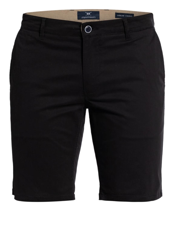 STROKESMAN'S Chino shorts BLACK