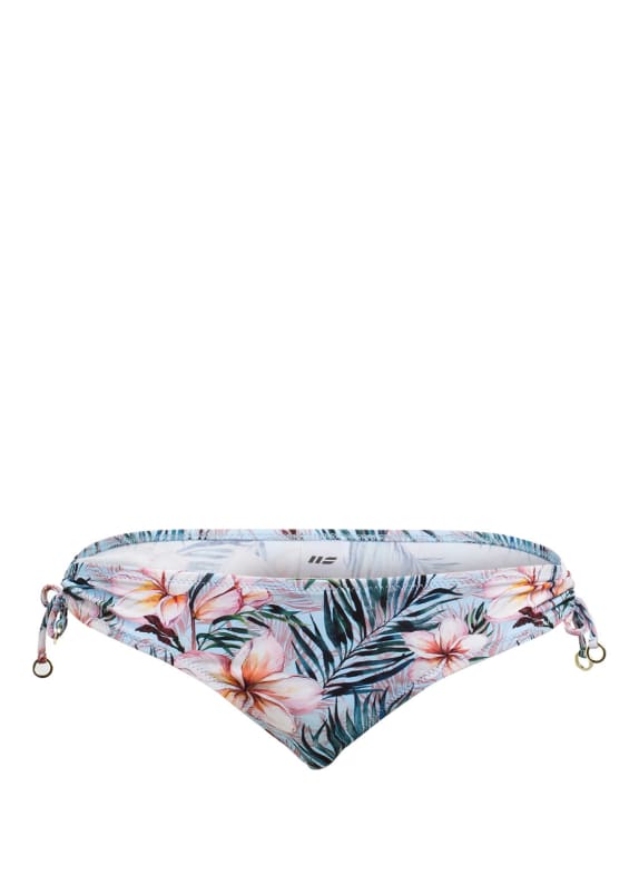 Hot Stuff Bikini-Hose BALI FLOWER BLAU/ ROSA