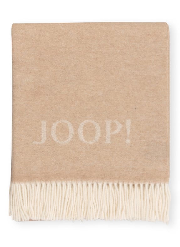 JOOP! Plaid FINE DOUBLEFACE BEIGE/ CREME