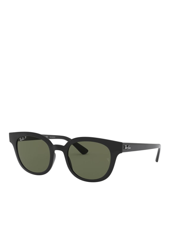 Ray-Ban Sunglasses RB4324 601/9A - BLACK/GREEN POLARIZED