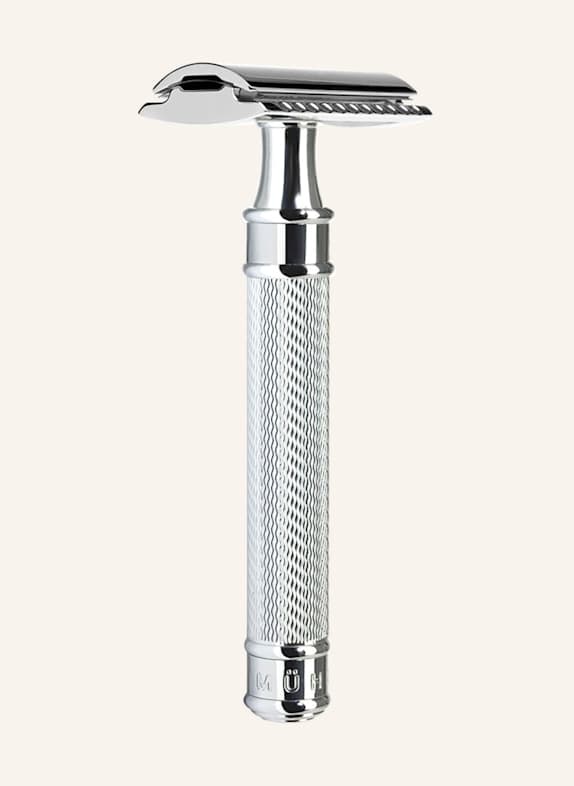MÜHLE Rasierhobel GRANDE - TRADITIONAL SILBER