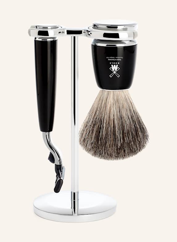 MÜHLE 3-teiliges Rasier-Set - RYTMO SCHWARZ