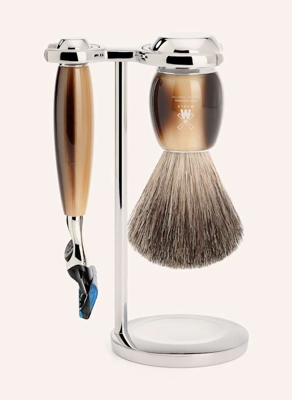 MÜHLE 3-teiliges Rasier-Set - VIVO BRAUN