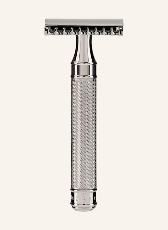 MÜHLE Klassischer Rasierhobel - GRANDE SILBER