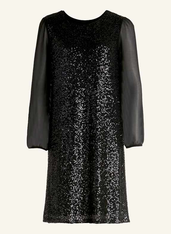 BETTY&CO Partykleid mit Pailletten SCHWARZ