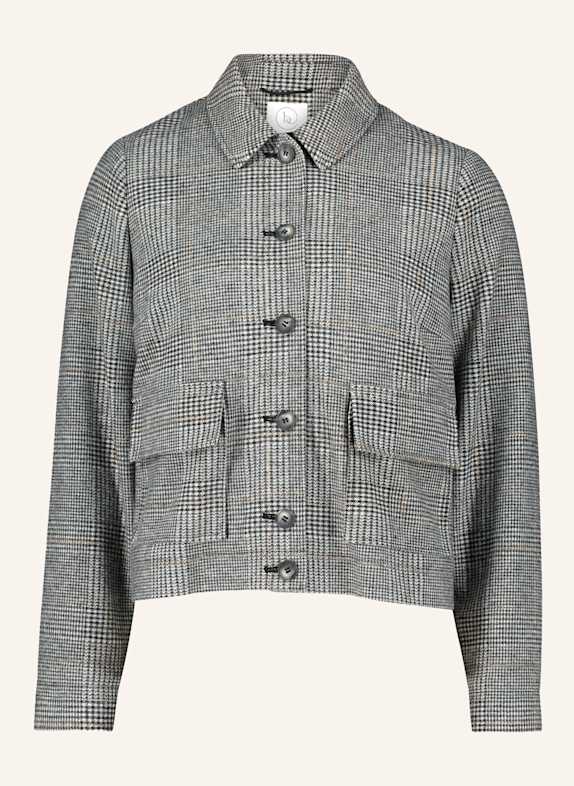 BETTY&CO Casual-Jacke mit Taschen SCHWARZ/ CAMEL