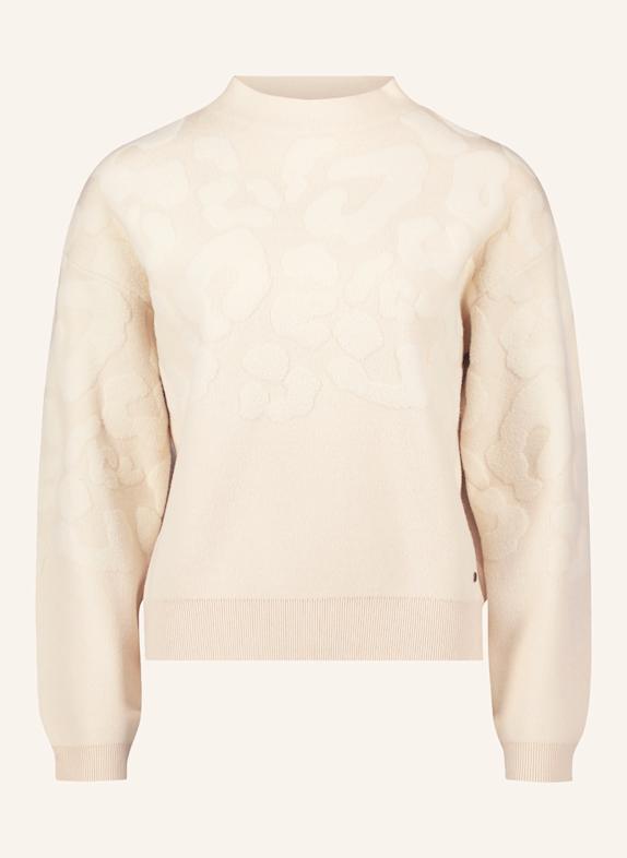 BETTY&CO Strickpullover mit Jacquard CREME