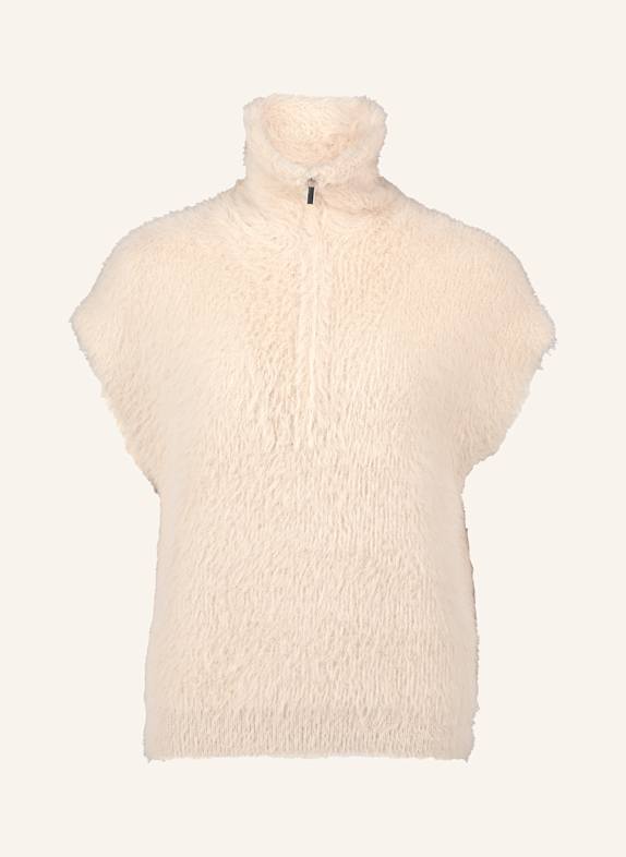 BETTY&CO Strickpullunder mit Kragen GRAU