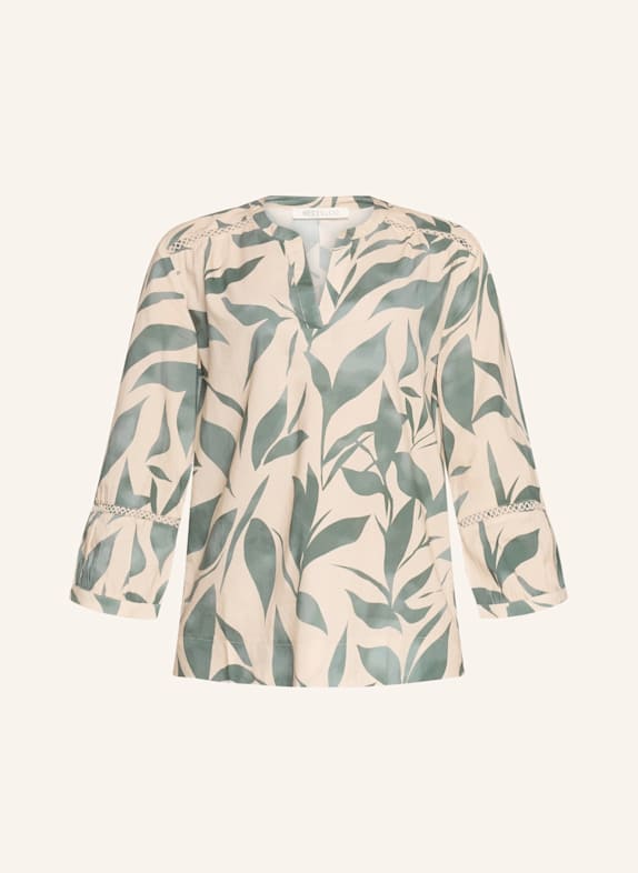 BETTY&CO Schlupfbluse mit 3/4 Arm GRÜN