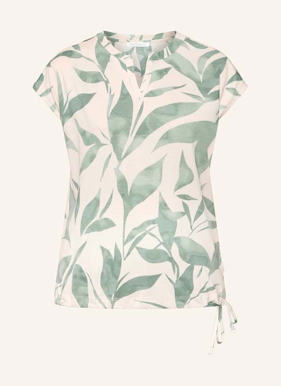 BETTY&CO Casual-Shirt mit Tunnelzug GRÜN