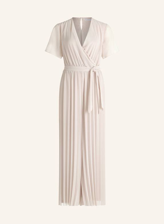 BETTY&CO Jumpsuit mit Plissees GRAU