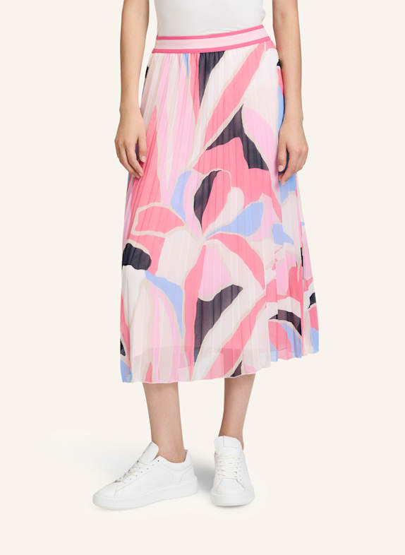 BETTY&CO Chiffonrock mit Plissee PINK