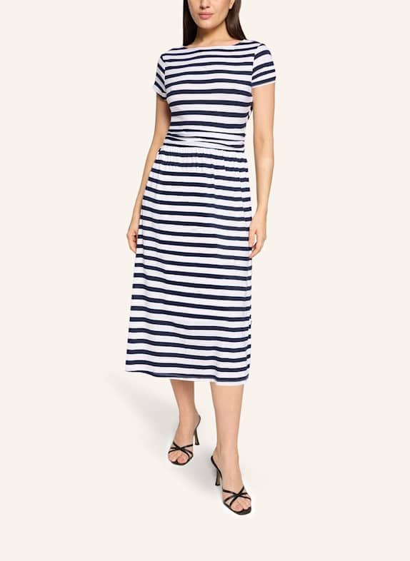 BETTY&CO Jerseykleid mit Streifen DUNKELBLAU