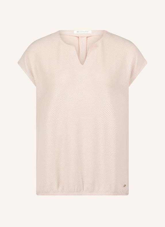 BETTY&CO Casual-Shirt mit Struktur CREME