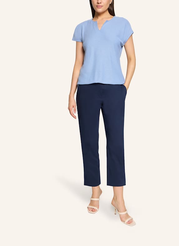 BETTY&CO Casual-Shirt mit Struktur BLAU