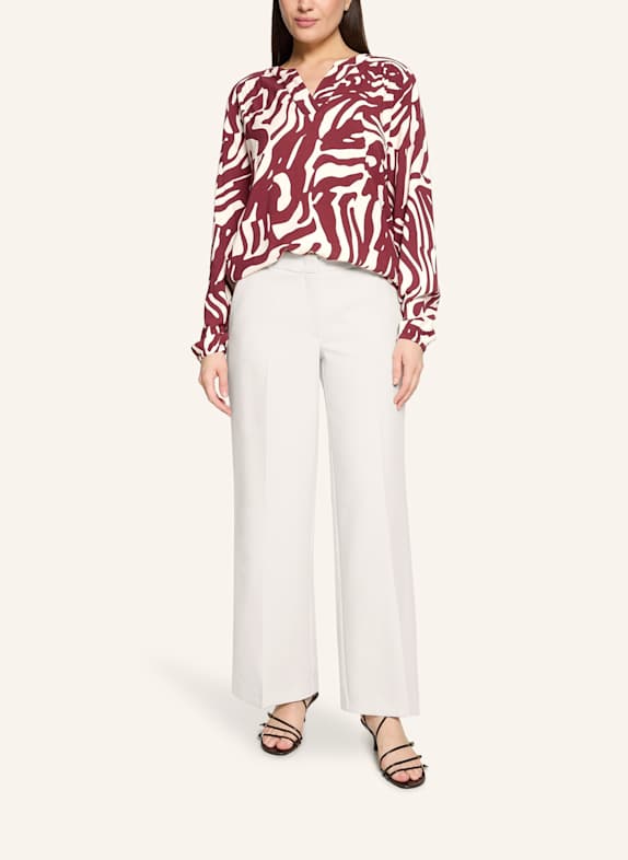 BETTY&CO Schlupfbluse mit Print ROT