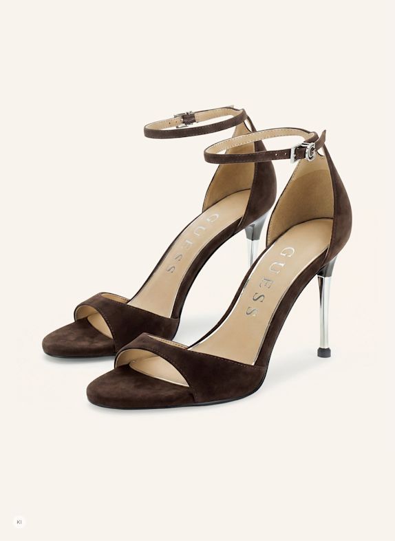 GUESS Riemchensandalen SEENA BRAUN