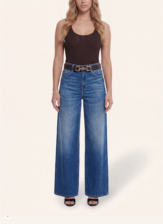 GUESS Wide Leg BELLFLOWER BLAU