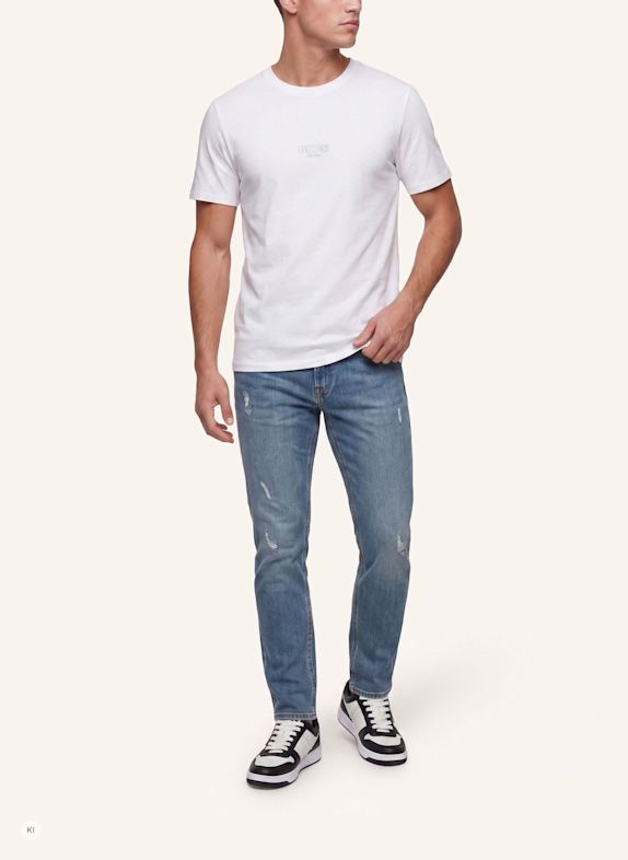 GUESS T-Shirt WEISS