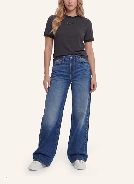 GUESS Wide Leg BLAU