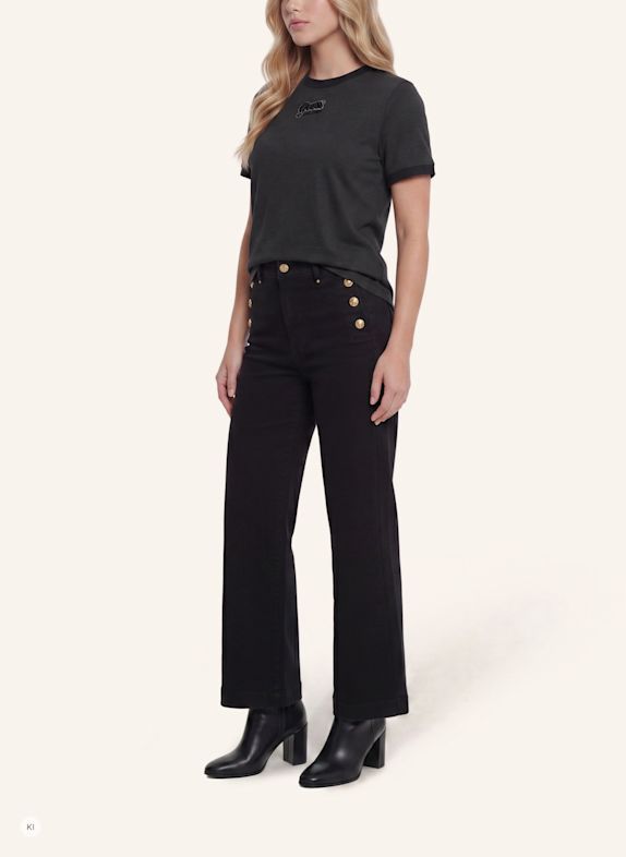 GUESS Wide Leg SCHWARZ