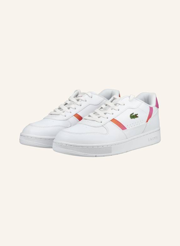 LACOSTE Sneaker T-CLIP SET WEISS