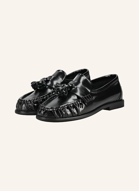 PAVEMENT Slipper PAELMIRA TASSEL SCHWARZ