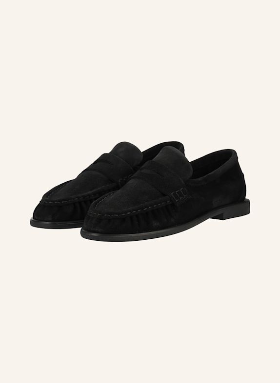 PAVEMENT Slipper ELMIRA SUEDE SCHWARZ